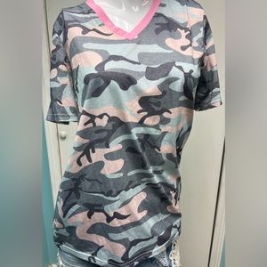 Womens Camo Top